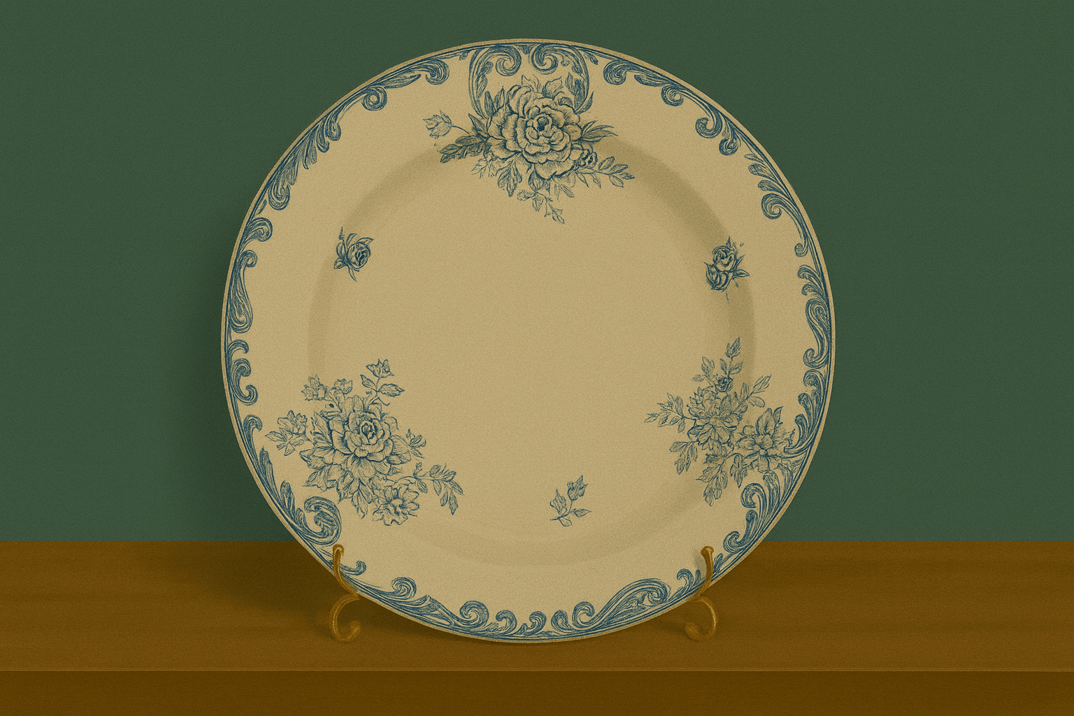 Assiettes - La Brocante de Laura