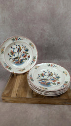 Lot de 6 assiettes creuses Villeroy & Boch – modèle Phoenix
