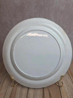 Assiette anglaise Xixe décor Filigree Spode – faïence fine bleu blanc vers 1830