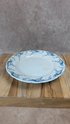 Plat sur pied ancien Kg Lunéville modèle Angèle