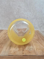 Pichet vintage en verre jaune – élégant & lumineux