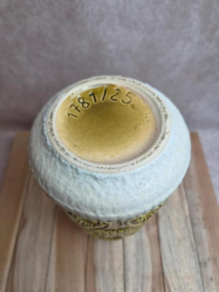 Vase West Germany U-keramik 1781/25 – Céramique vintage années 70