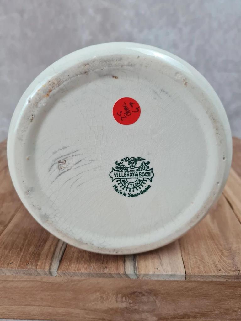 Lot ancien Villeroy & Boch – Pichet & grande bassine assortie
