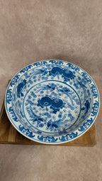 Ensemble de toilette ancien d’inspiration asiatique – Bassine & cruche