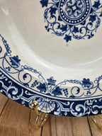 Assiette creuse Jules Vieillard Bordeaux – service Louis Xv