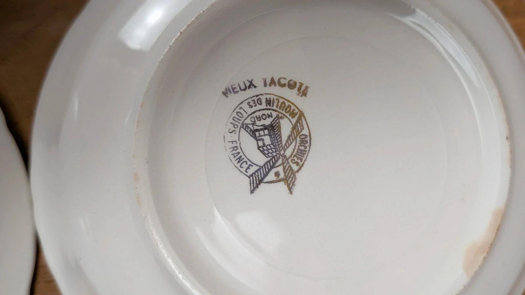 Lot de 8 coupelles Moulin des Loups – Modèle Vieux Tacot