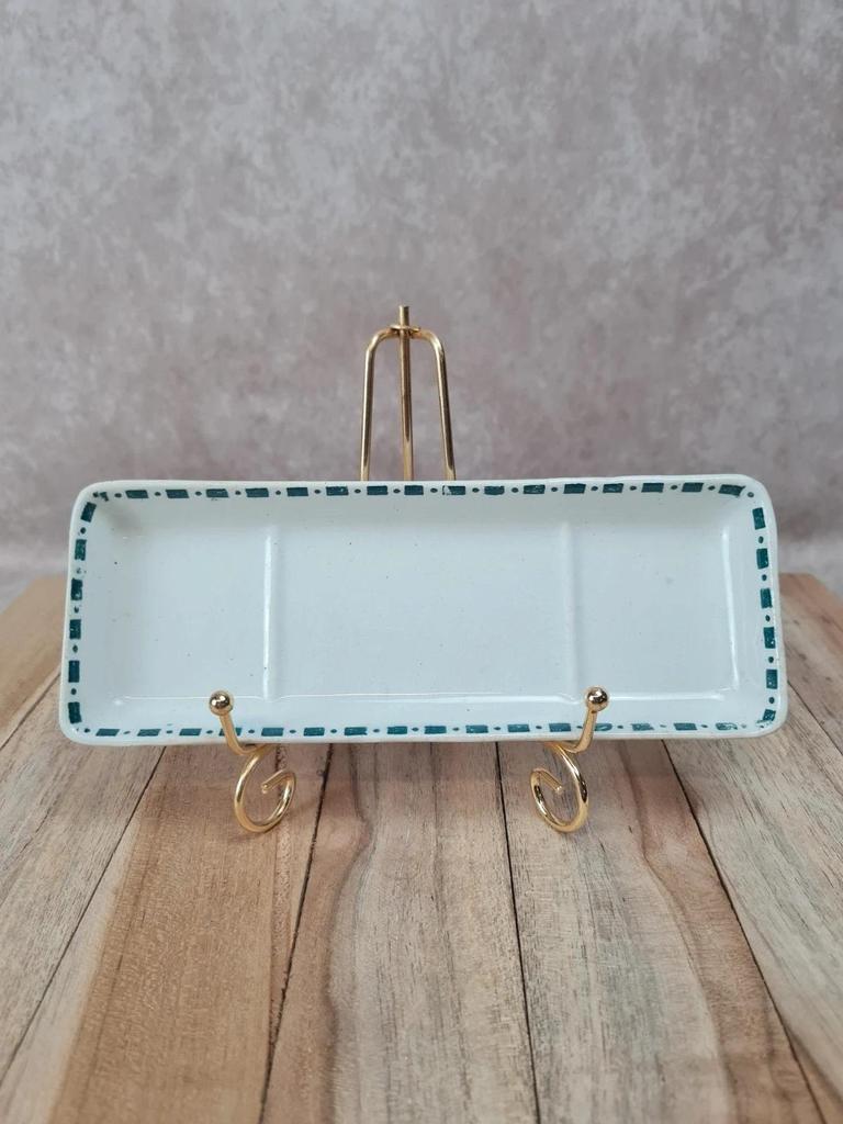 Porte-brosse à dents / porte-peigne Gien modèle Tanger – porcelaine vintage