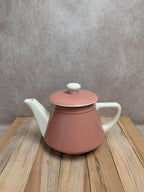 Théière vintage Villeroy & Boch Salam rose poudré