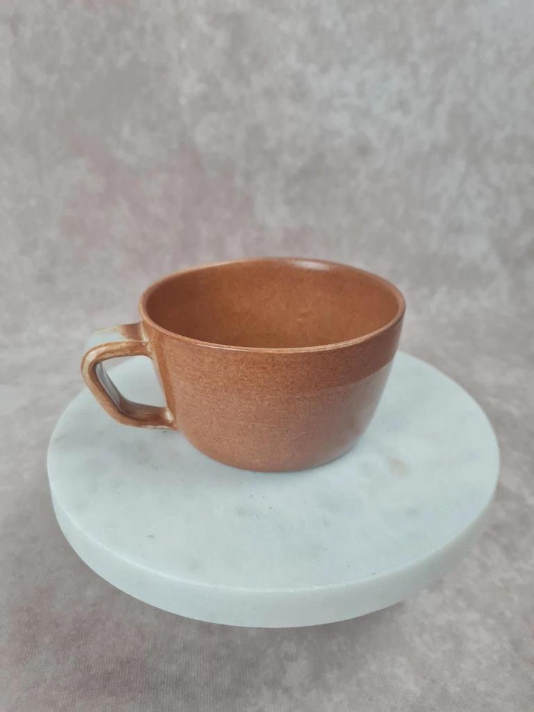 Tasse vintage en grès artisanal