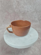 Tasse vintage en grès artisanal