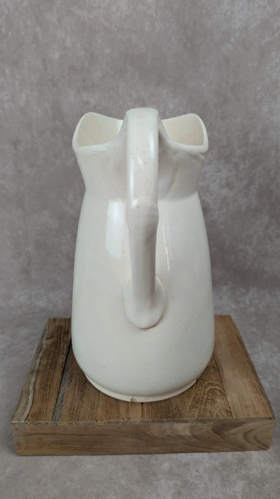 Grand pichet ancien faïence Niderviller Moselle