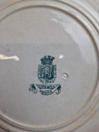 Assiette creuse Terre de fer Gien modèle Annam ancienne
