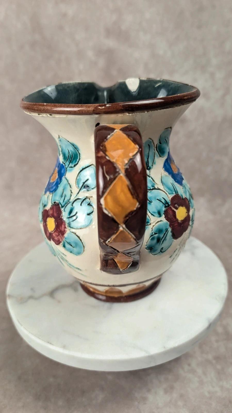 Ancien pichet signé Cerart Monaco