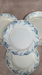Lot de 4 assiettes à dessert Lunéville – Modèle Angèle