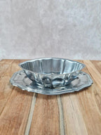 🌿 Élégante saucière vintage Guy Degrenne – Inox Made in France 🇫🇷