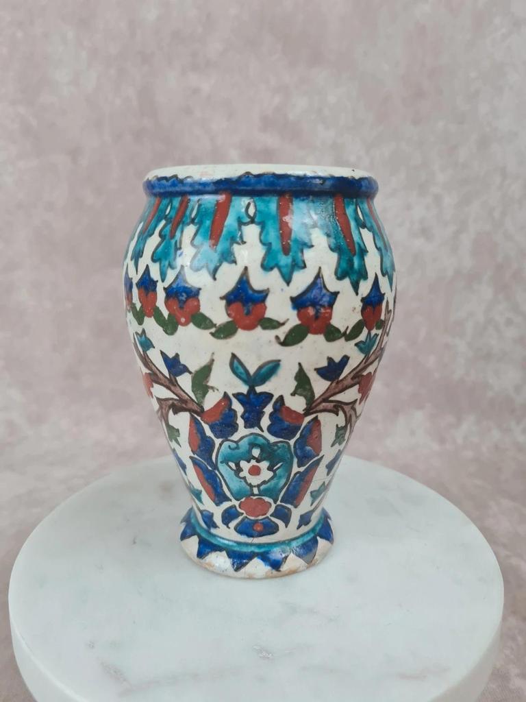 Vase en céramique arménienne – Balian & Karakashian, Jérusalem Palestine, années 30 🌿