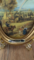 Petit cadre vintage Rubens – impression sur tissu