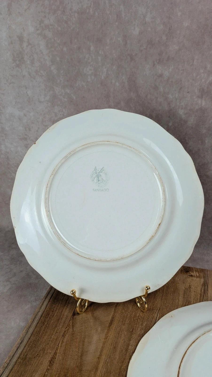 Lot de 2 assiettes Santiago – Moulin des Loups