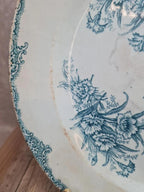 Grande assiette Terre de Fer Clairefontaine modèle Œillet 🌿