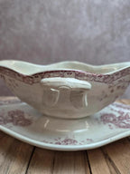 Saucière ancienne Faïencerie de Castres, Roumanie
