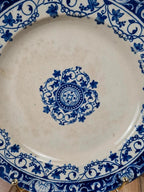 Assiettes anciennes Jules Vieillard Bordeaux – Service “louis Xv” lot de 5
