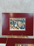 Lot de 6 dessous de table Lady Clare Matador 🍷 | Scènes Charles Dickens vintage 🇬🇧