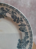 Assiette ancienne Terre de Fer – Service Guadeloupe – Établissements Debray