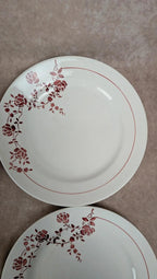 Lot de 6 assiettes plates Saint-amand modèle Marcel
