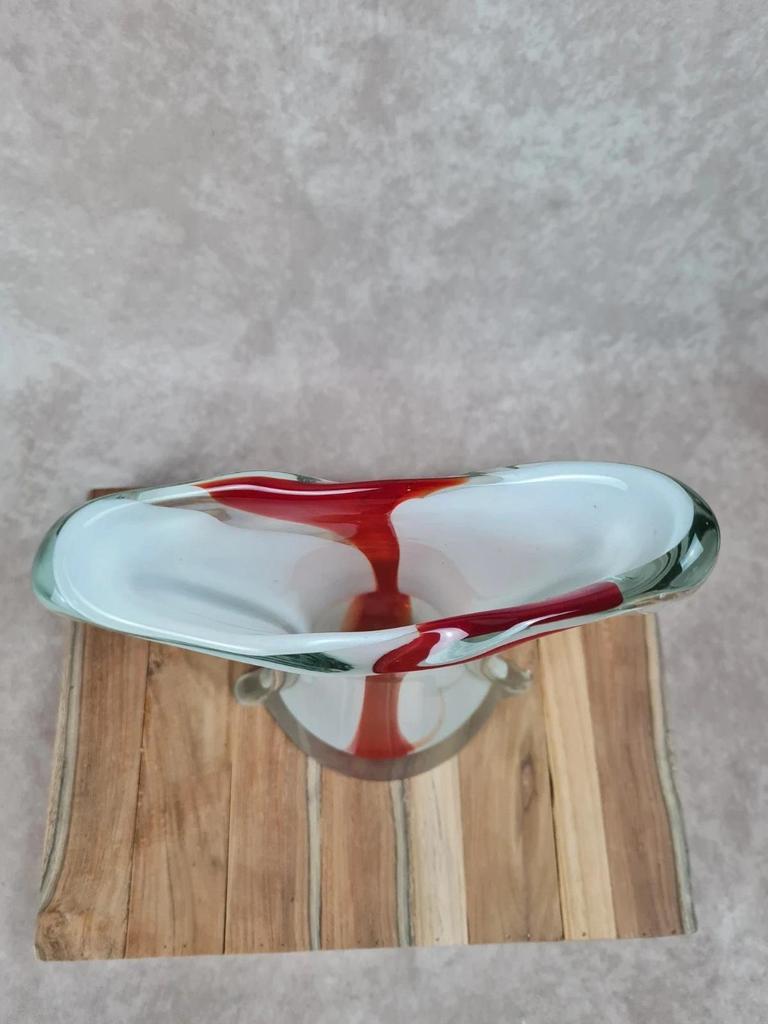 🩸 Vase en verre d’art de Murano – années 60/70