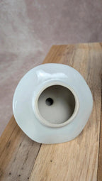 Potiche / Vase bleu et blanc style chinois – couvercle