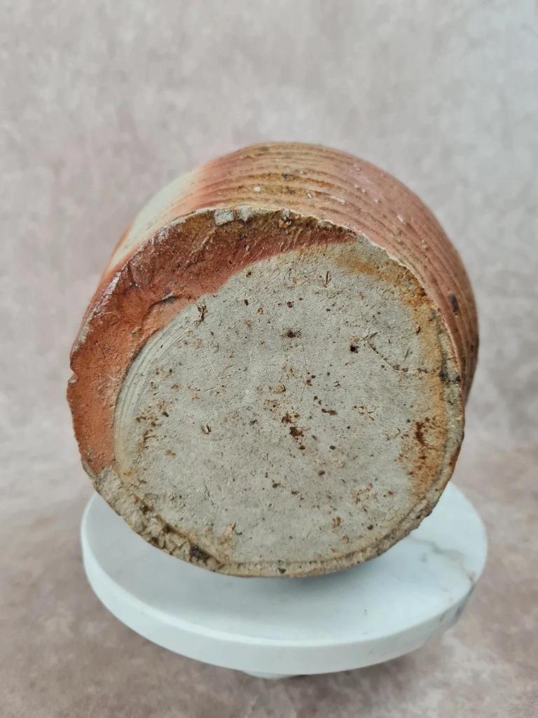 🏺 Ancien pichet en grès vernissé, travail artisanal