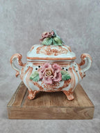 🏺 Soupière ancienne en faïence italienne – attribuée à Nove 🇮🇹