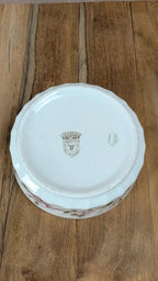 Petite boîte en porcelaine de Limoges décor fleurs