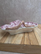 Plat raisin en barbotine italienne vintage – G.b.c. Made in Italy