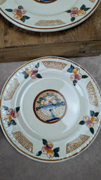 Lot de 6 assiettes à dessert Longwy – Modèle Maurice
