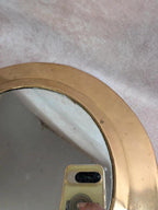 miroir marocain mural vintage en laiton forme arche