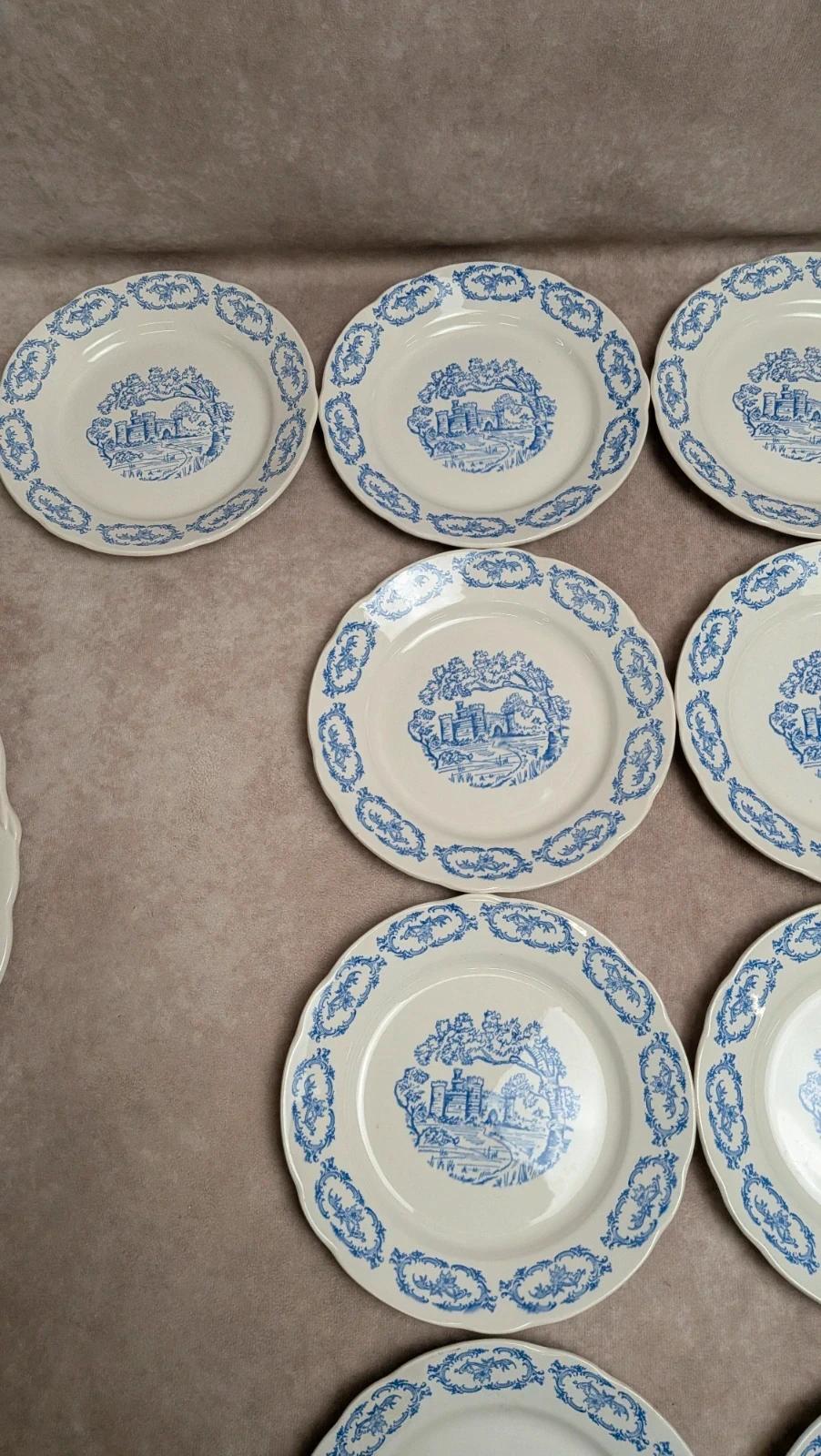 Service à gâteau Digoin Sarreguemines Darling