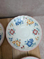 Lot de 6 sous-tasses Churchill England