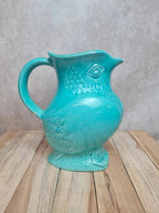 Pichet St-clément modèle Aigle 🐦 turquoise céramique vintage