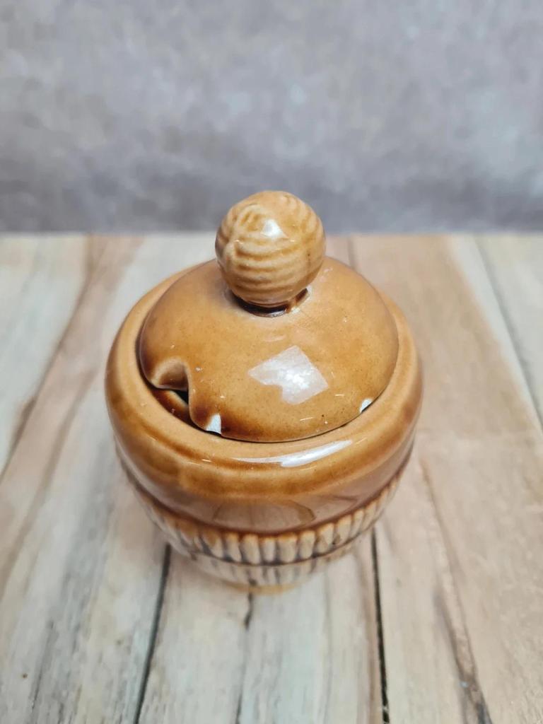 Service salière ancien Saint-clément – plateau + 2 salerons + pot central 🍯