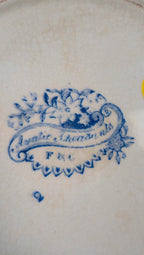 Plat ancien anglais – motif “asiatic Pheasants”