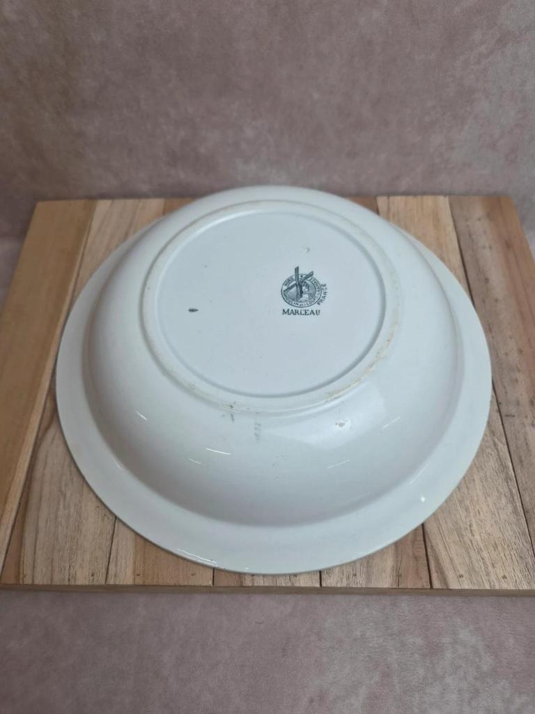 Plat creux rond Moulin des Loups – Modèle Marceau