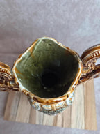 Grand vase majolique anglaise Alhambrian Ware Xixe n°434 – 38 cm