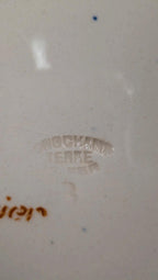 Assiette creuse Longchamp – modèle Panier – terre de fer