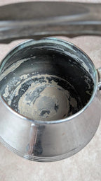 Cafetière vintage en inox et bakélite