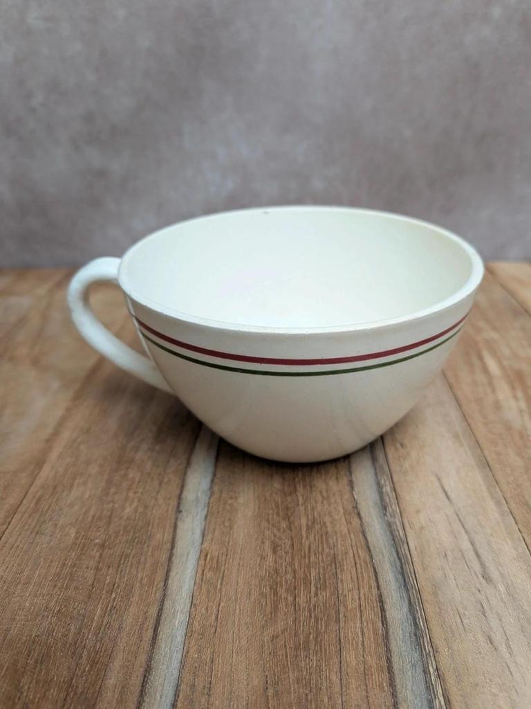 Tasse & soucoupe Sarreguemines modèle Bitche – Terre de fer