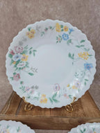 Assiettes creuses Arcopal à fleurs, lot de 6 🌸