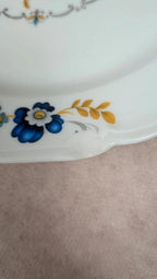 Lot de 5 assiettes à dessert anciennes Limoges U.l.i.m