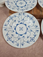 Lot de 8 assiettes creuses Arcopal modèle “régence”
