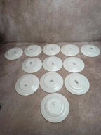 Service à gâteaux vintage Digoin Sarreguemines – 1 plat + 10 assiettes à dessert